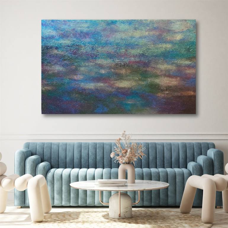 Original Abstract Painting by Irina Goldenfish