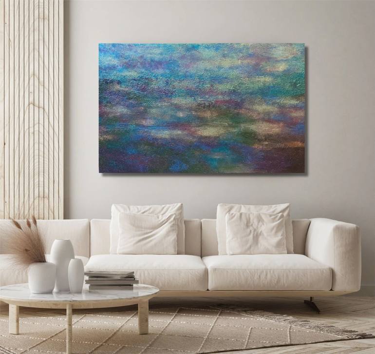 Original Abstract Painting by Irina Goldenfish