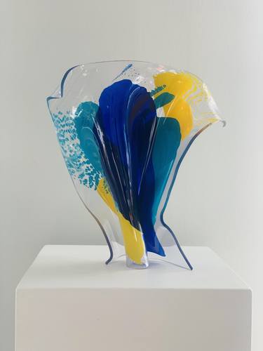 Original Abstract Sculpture by Therese and Oscar Merner