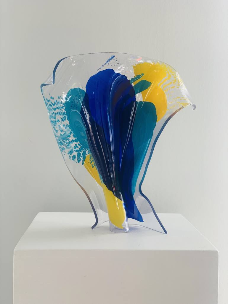 Original Abstract Sculpture by Therese and Oscar Merner