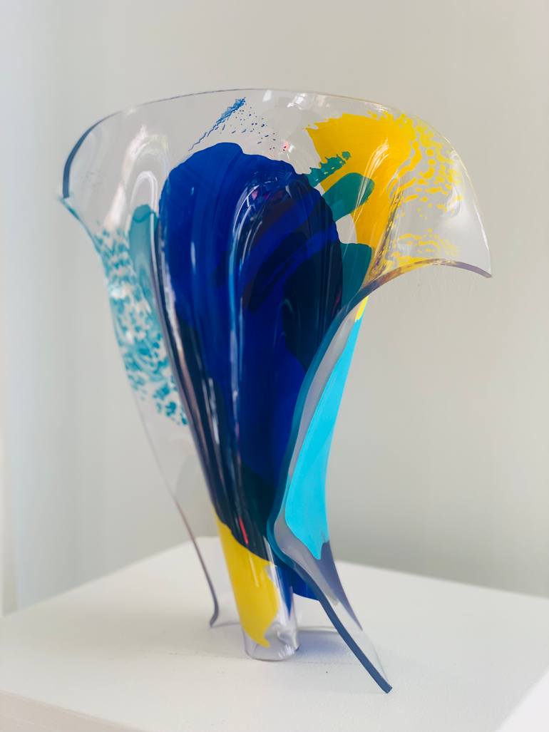 Original Abstract Expressionism Abstract Sculpture by Therese And Oscar Merner