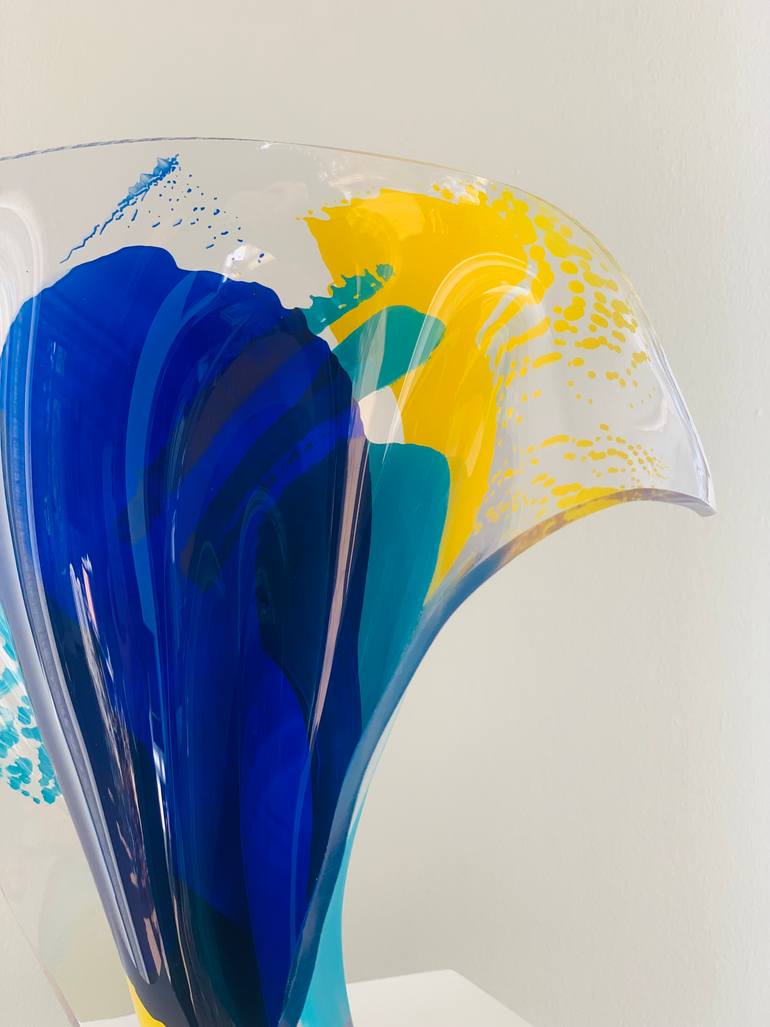 Original Abstract Expressionism Abstract Sculpture by Therese And Oscar Merner