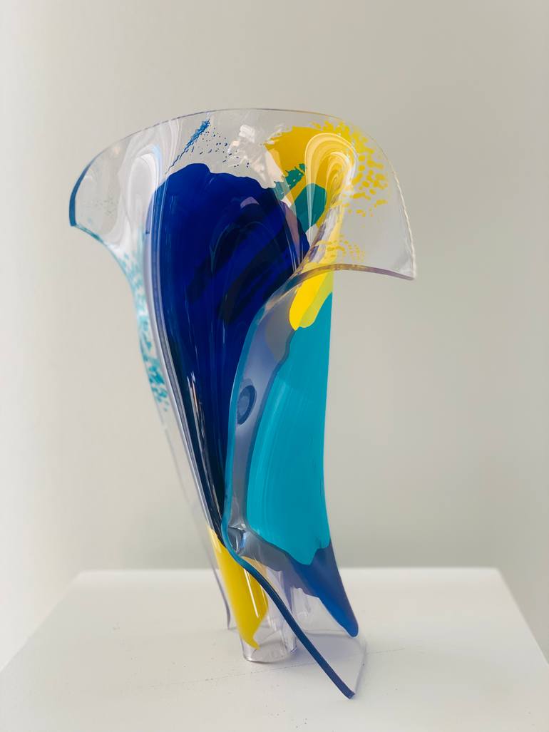Original Abstract Expressionism Abstract Sculpture by Therese And Oscar Merner
