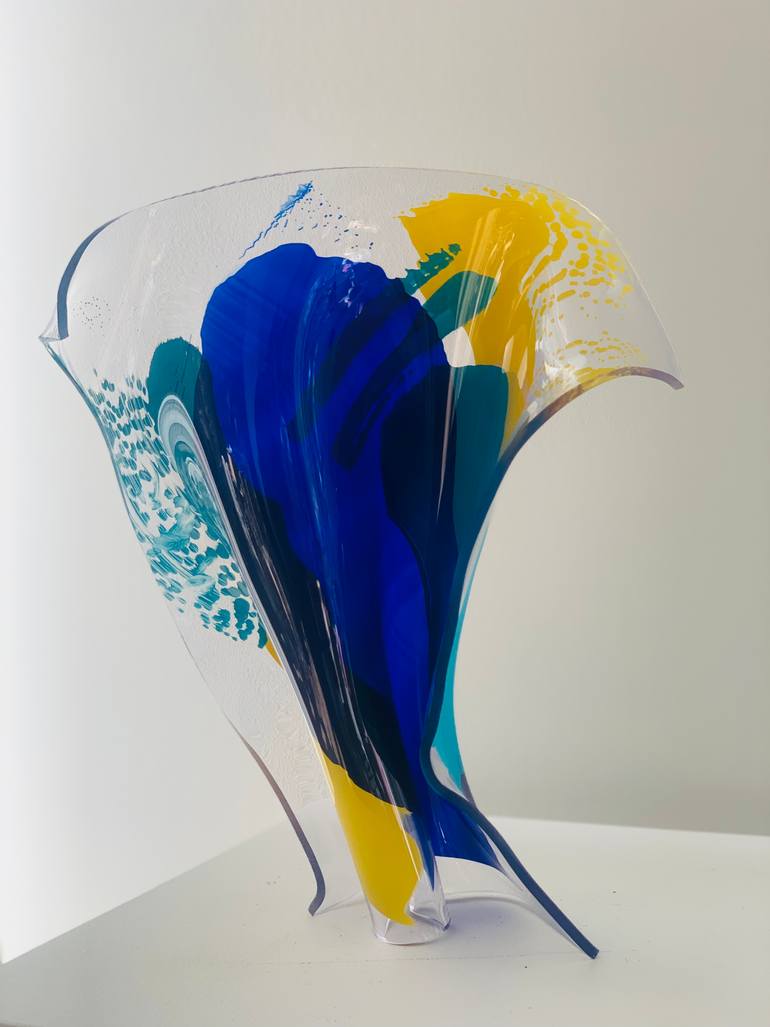 Original Abstract Expressionism Abstract Sculpture by Therese And Oscar Merner