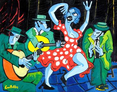 Original Music Paintings by Gonzalo Centelles