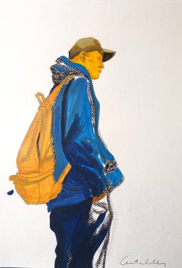 Original Figurative People Paintings by Gonzalo Centelles