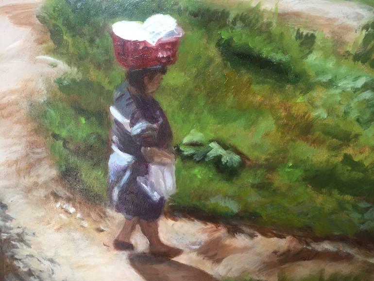 Original Conceptual People Painting by Jenni White