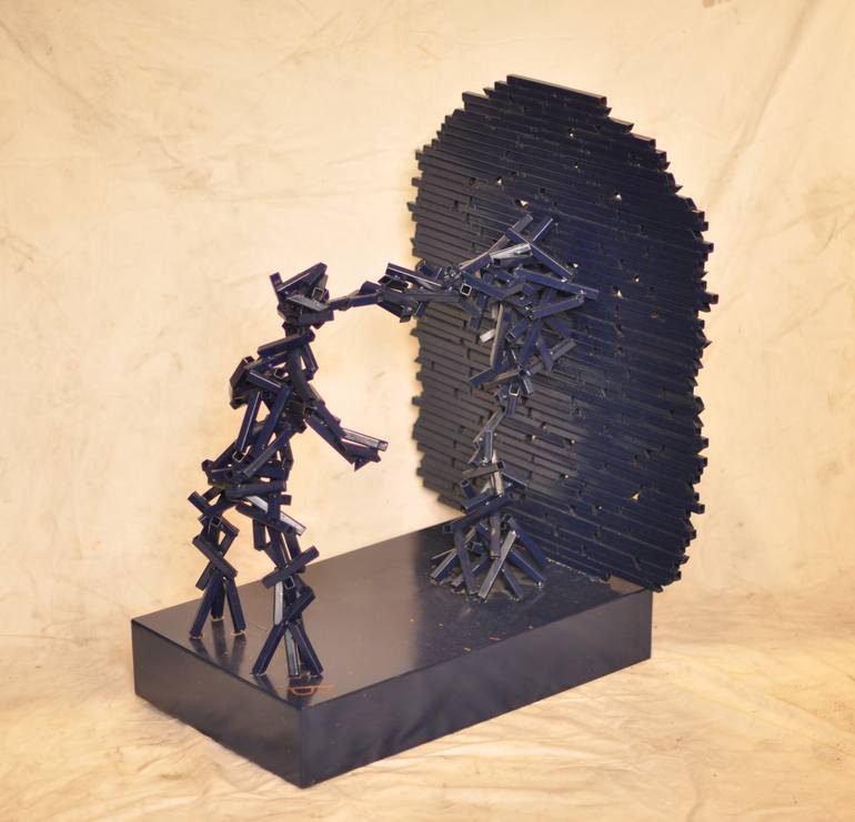 Original Conceptual Abstract Sculpture by Jeff Davis