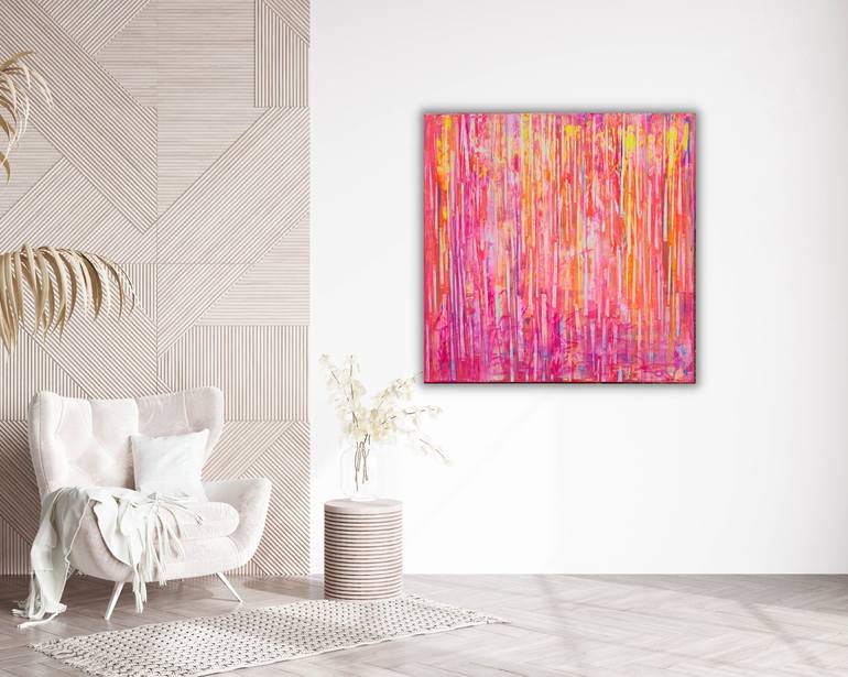 Original Abstract Painting by Eva Dahn Rubin