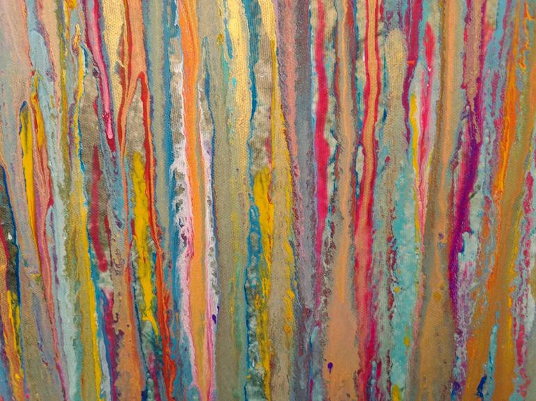 Original Abstract Expressionism Abstract Painting by Eva Dahn Rubin