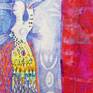 How often in my paintings is it about the energy ... especially about the energy between man and woman.
This work was created on the wonderful island of Sardinia. Mixed technique of collage, drawing and acrylic painting.

Ready to hang.

www.evadahn.com