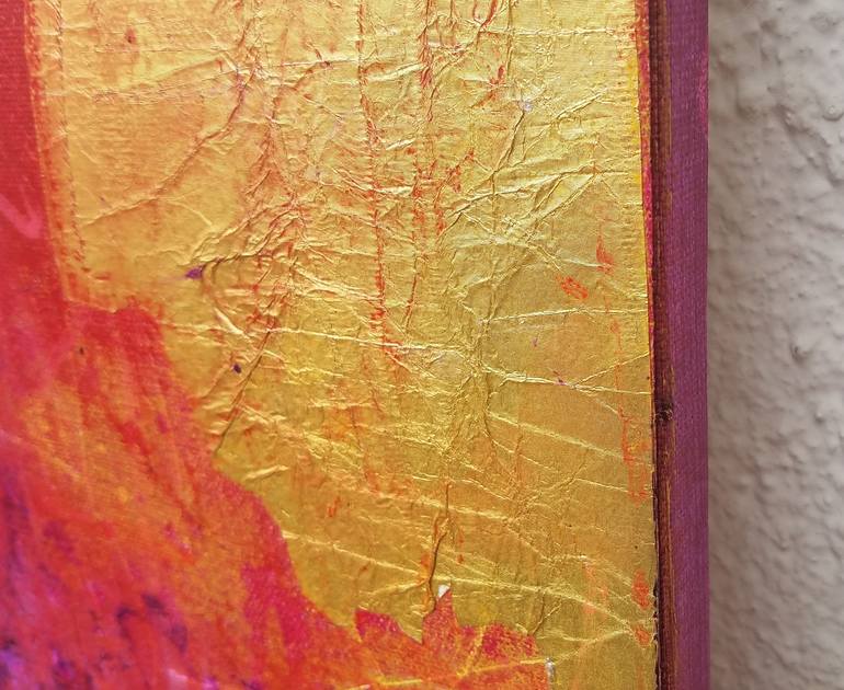 Original Fine Art Abstract Painting by Eva Dahn Rubin