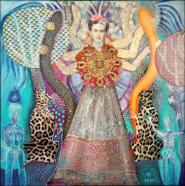 Original World Culture Paintings by Eva Dahn Rubin