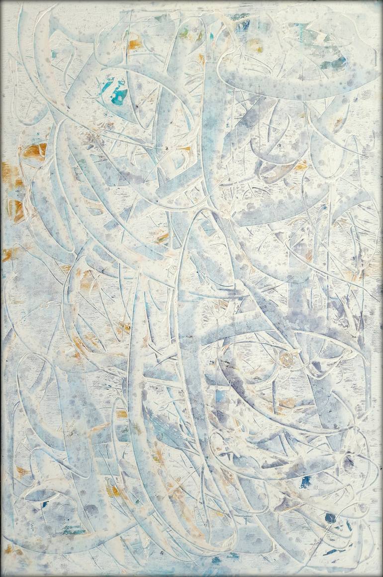 Original Abstract Painting by Eva Dahn Rubin