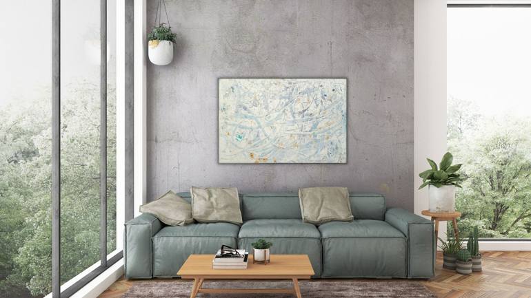 Original Abstract Painting by Eva Dahn Rubin