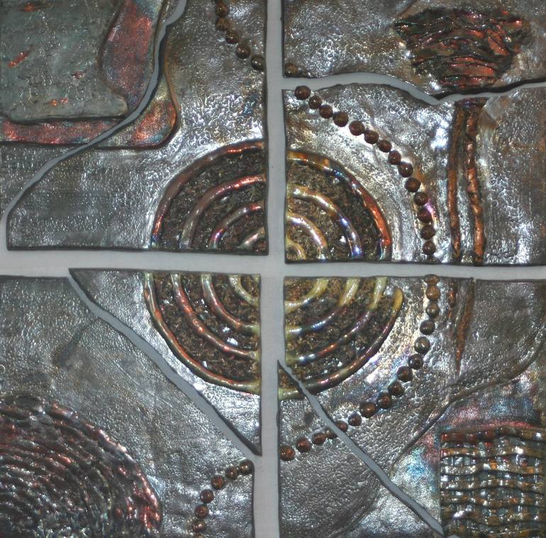 Original Modernism Abstract Sculpture by Elena Miller