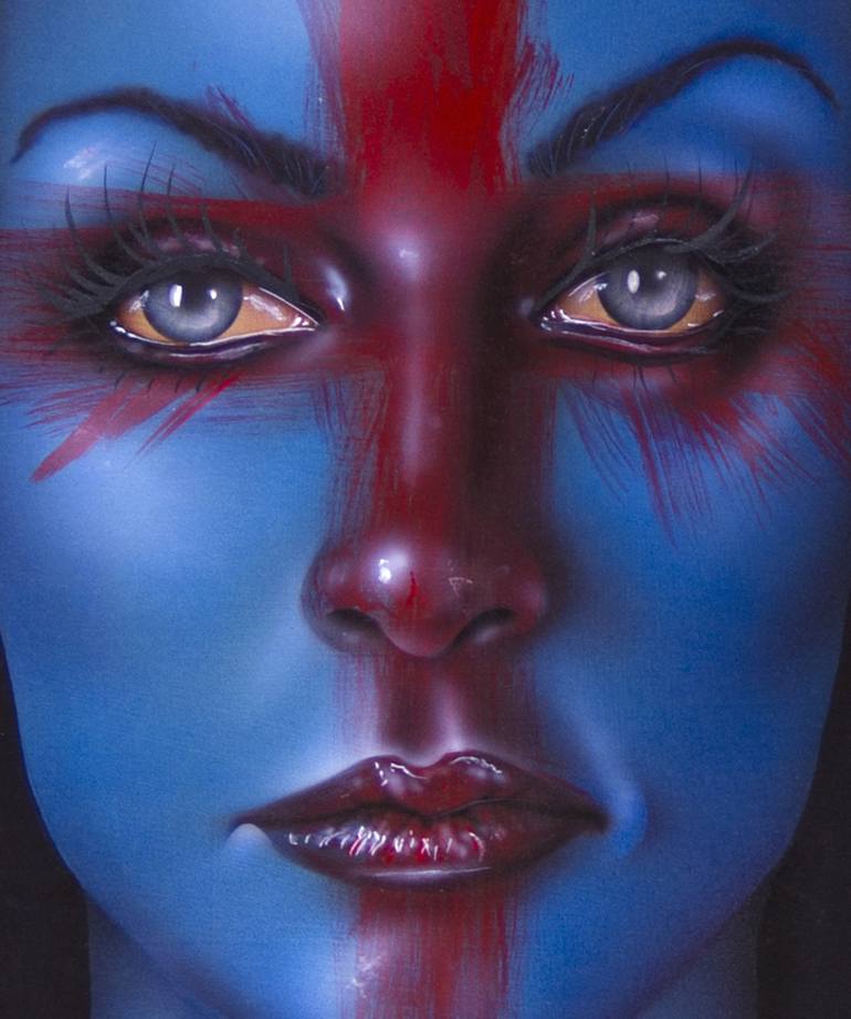 Original Fine Art Portrait Painting by Scott Rohlfs