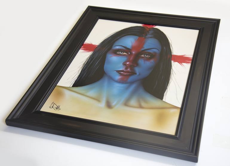 Original Fine Art Portrait Painting by Scott Rohlfs