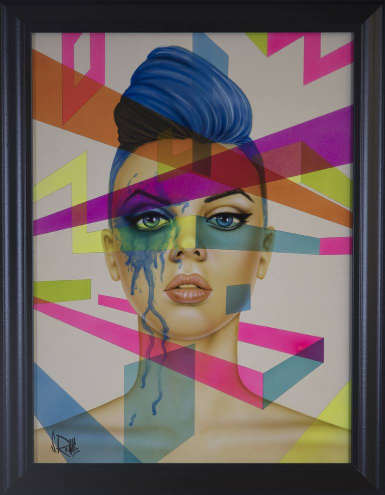 Original Fine Art Portrait Painting by Scott Rohlfs