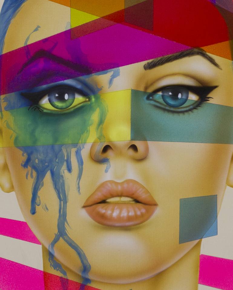 Original Fine Art Portrait Painting by Scott Rohlfs