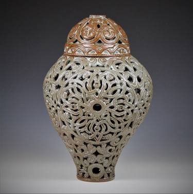 Carved  Double wall  vessel thumb