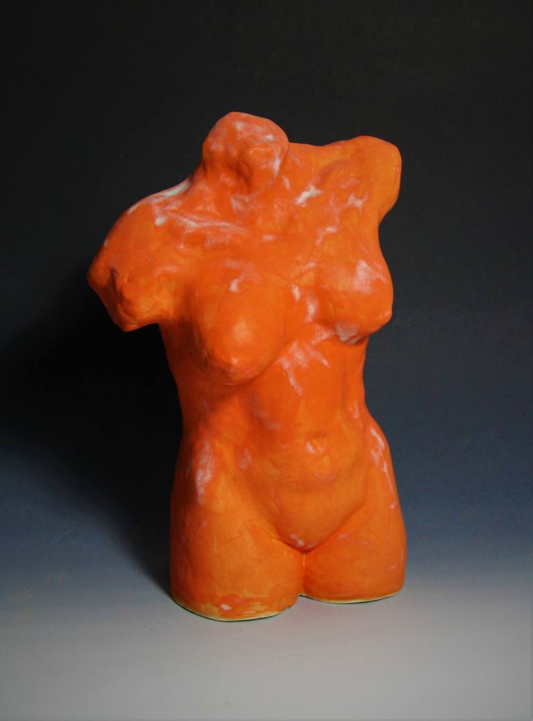 Original Figurative Body Sculpture by Irina Lakshin