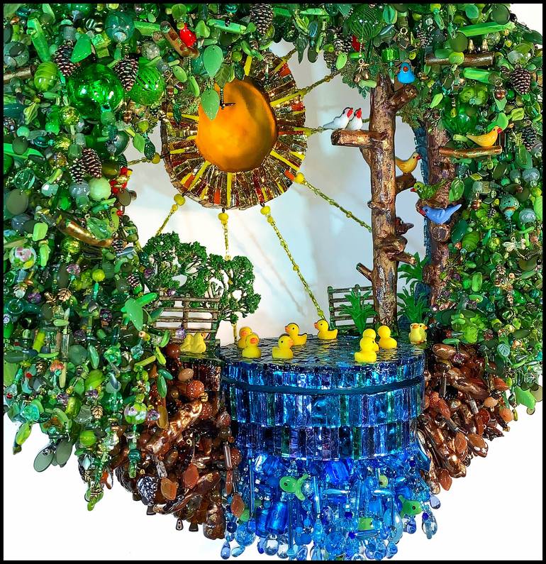 Original Folk Nature Sculpture by David Greenhalgh