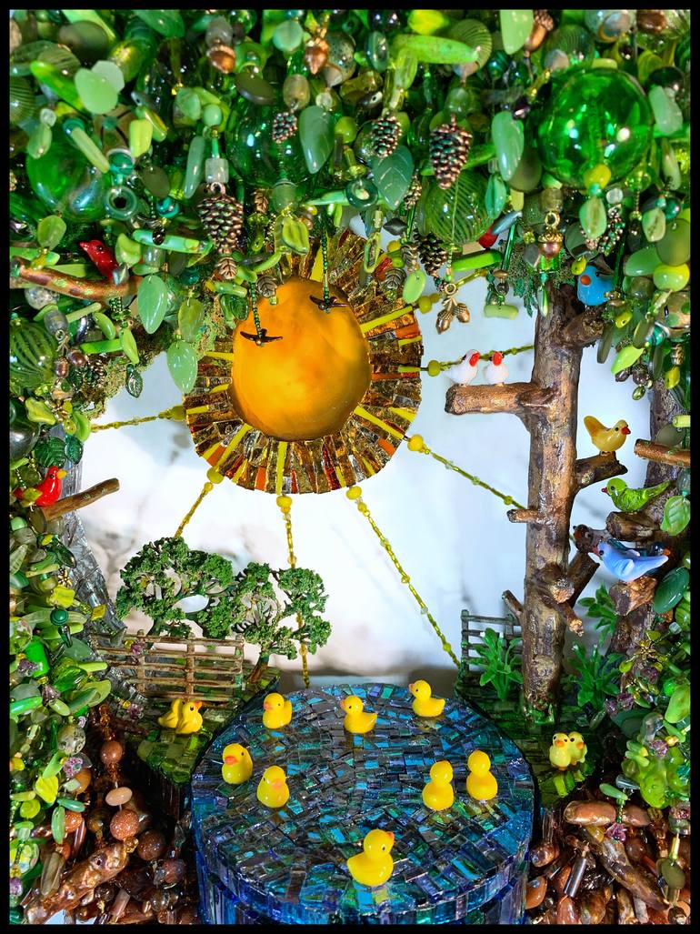 Original Folk Nature Sculpture by David Greenhalgh