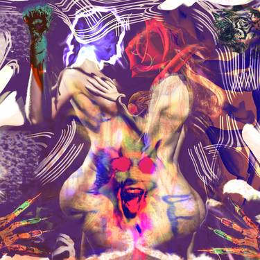 Print of Erotic Collage by Haufi Ficoure