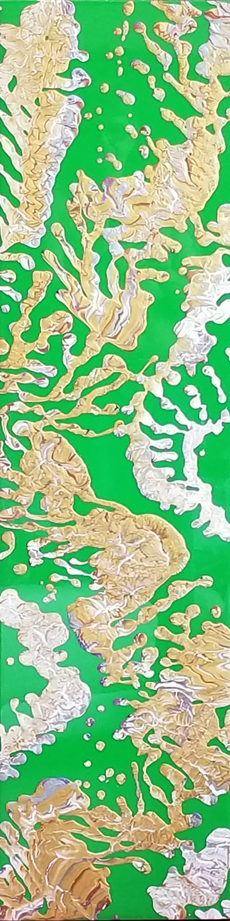 Jade Coral Painting by Stella and Philippe Coupe | Saatchi Art