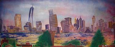 Original Cities Paintings by Joshua Benson
