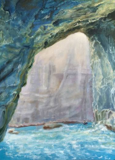 Original Impressionism Seascape Paintings by Sarah Brooke