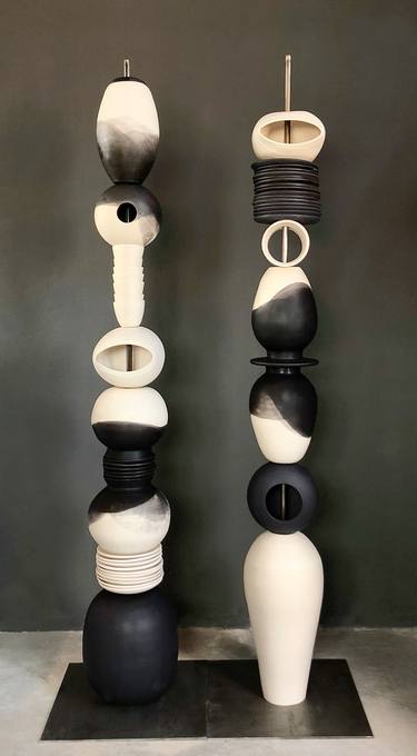 Original Abstract Sculpture by Cristina Figarola