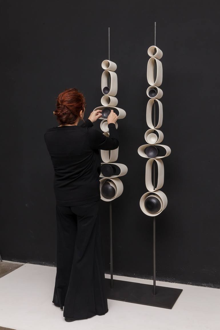 Original Abstract Sculpture by Cristina Figarola