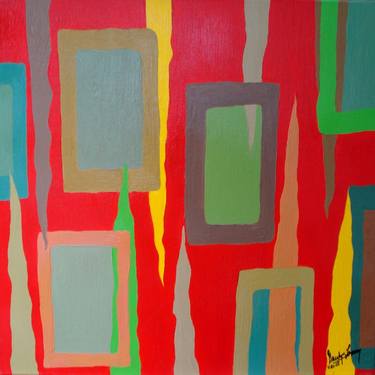 Original Abstract Paintings by Gaudys Laxury