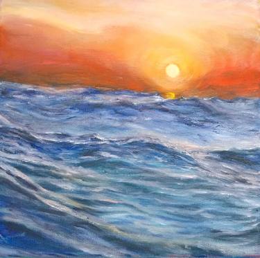 Original Fine Art Seascape Paintings by jill cooper