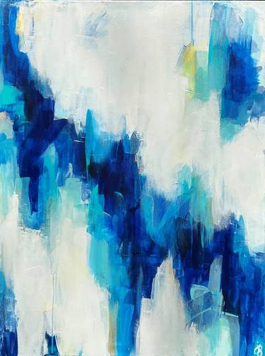 Original Abstract Expressionism Abstract Paintings by Julie Gudger