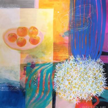 Print of Abstract Still Life Paintings by Dana Andreea Coatu