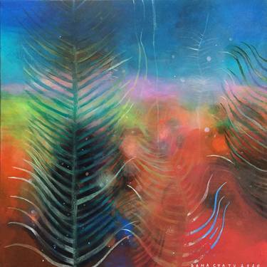 Print of Abstract Water Paintings by Dana Andreea Coatu
