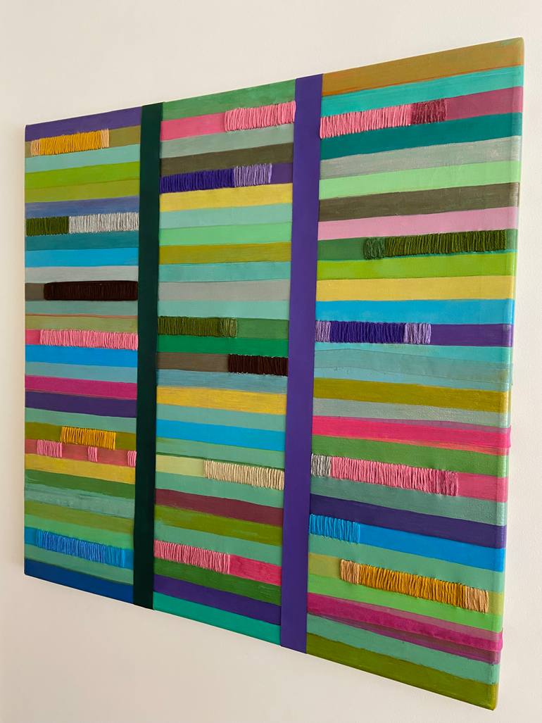 Original Conceptual Abstract Mixed Media by Maria Bouquet
