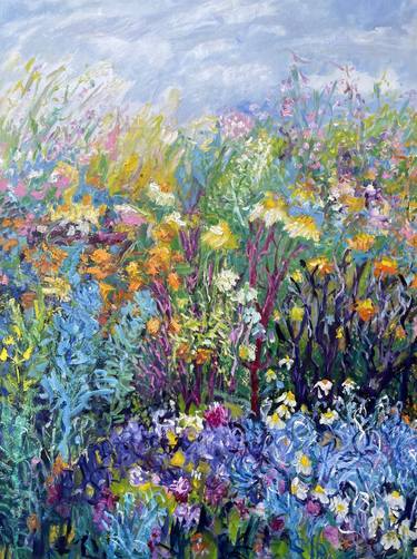 Original Impressionism Landscape Paintings by Maureen Finck