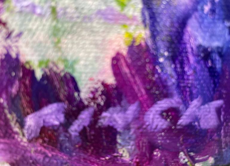 Original Abstract Expressionism Abstract Painting by Maureen Finck