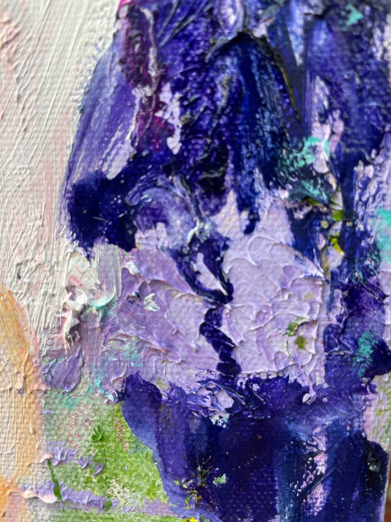 Original Abstract Expressionism Abstract Painting by Maureen Finck