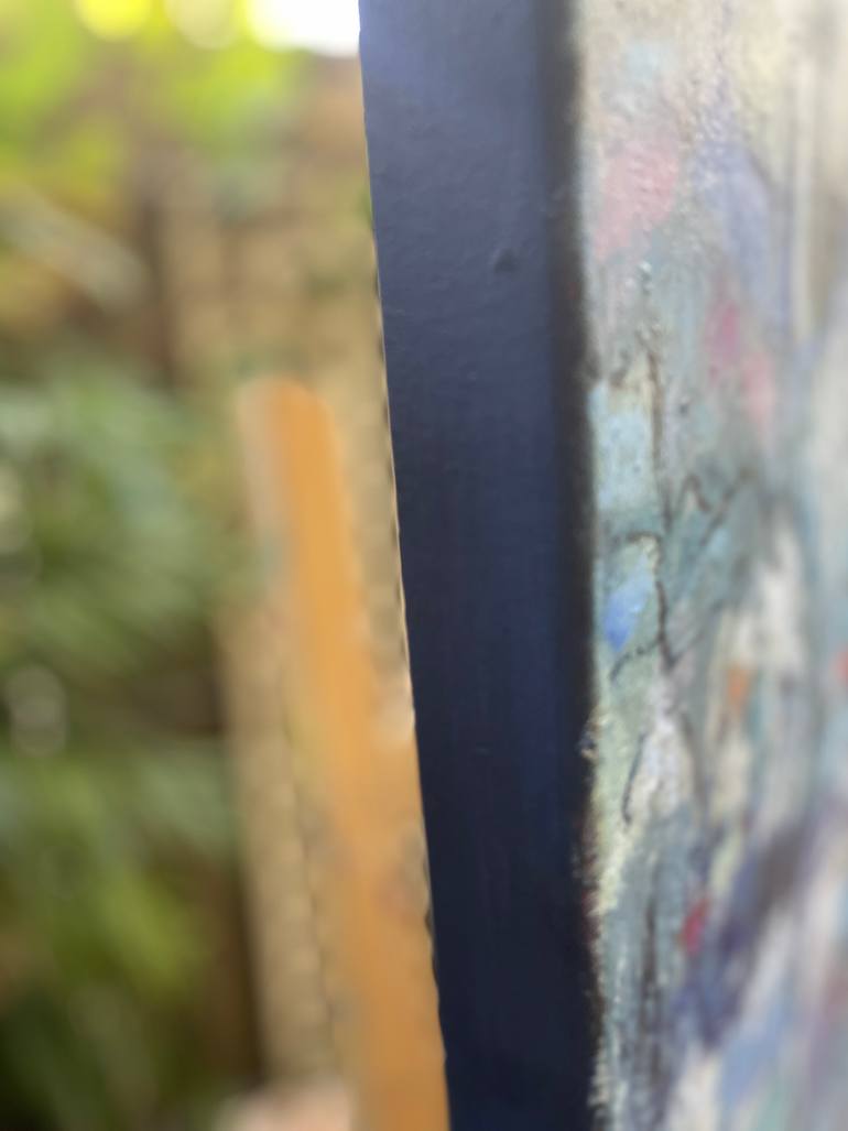 Original Abstract Expressionism Abstract Painting by Maureen Finck