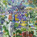 LAVENDER IN BARKER GARDENS by Maureen Finck