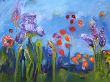 Original Impressionism Landscape Paintings by Maureen Finck