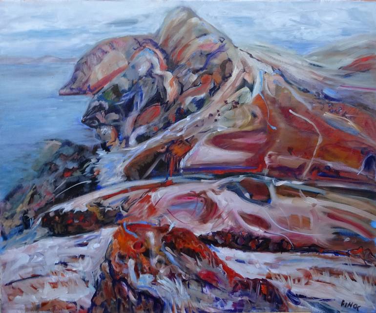 Second Valley Landscape Painting By Maureen Finck Saatchi Art