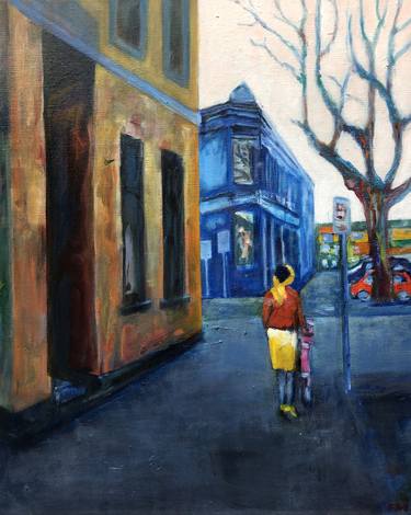 Print of Impressionism Cities Paintings by Maureen Finck