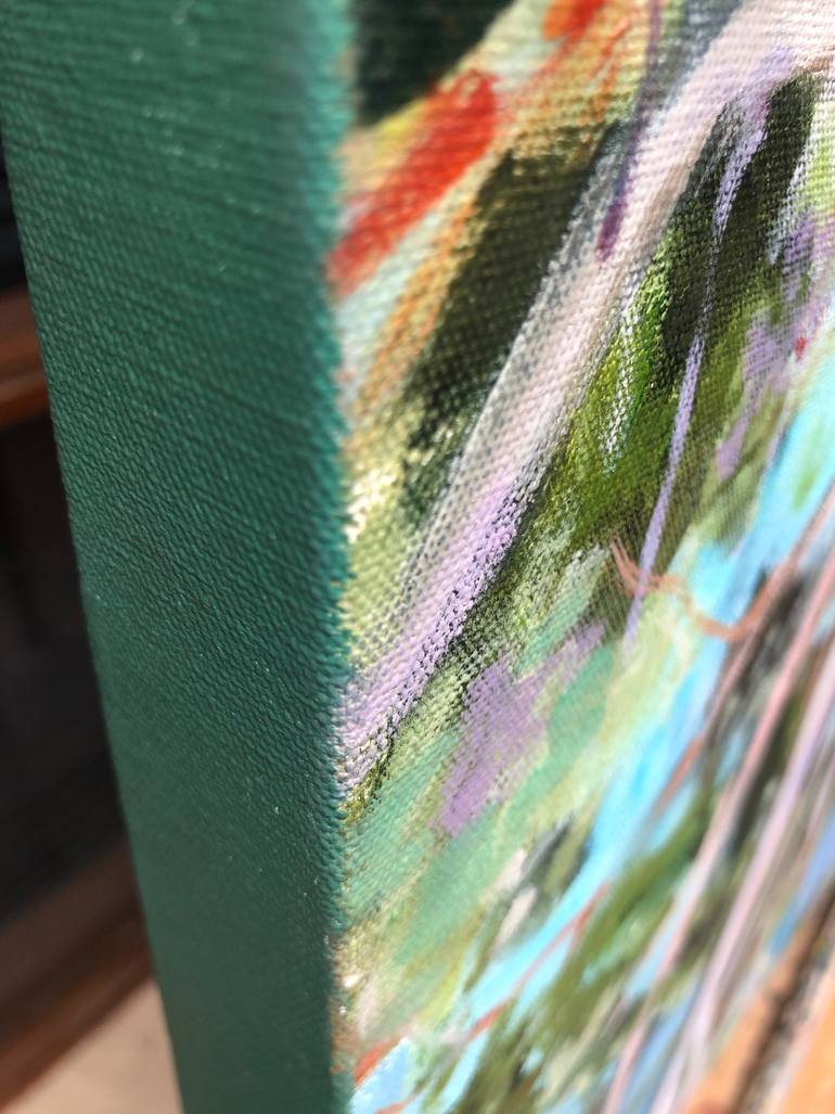 Original Impressionism Landscape Painting by Maureen Finck