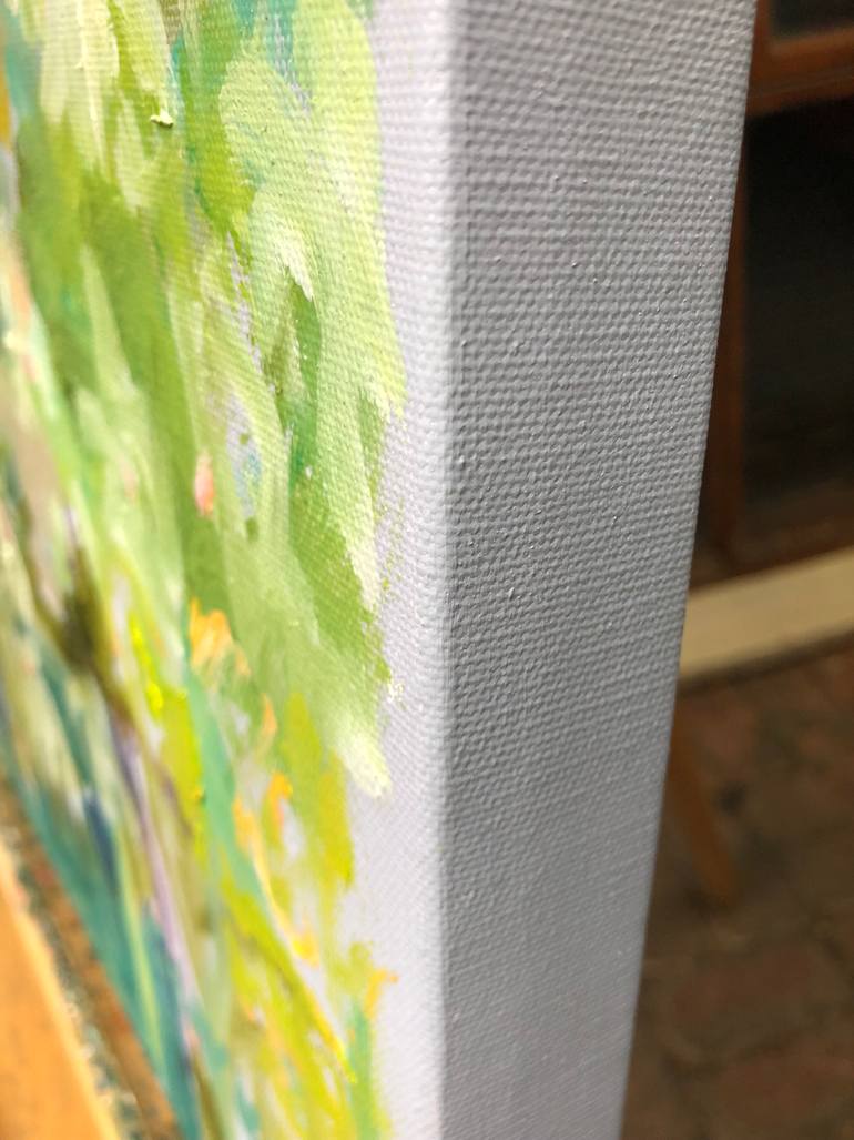 Original Impressionism Landscape Painting by Maureen Finck